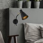 Opviq Sivani - MR-664 Lámpara de pared Negro y dorado